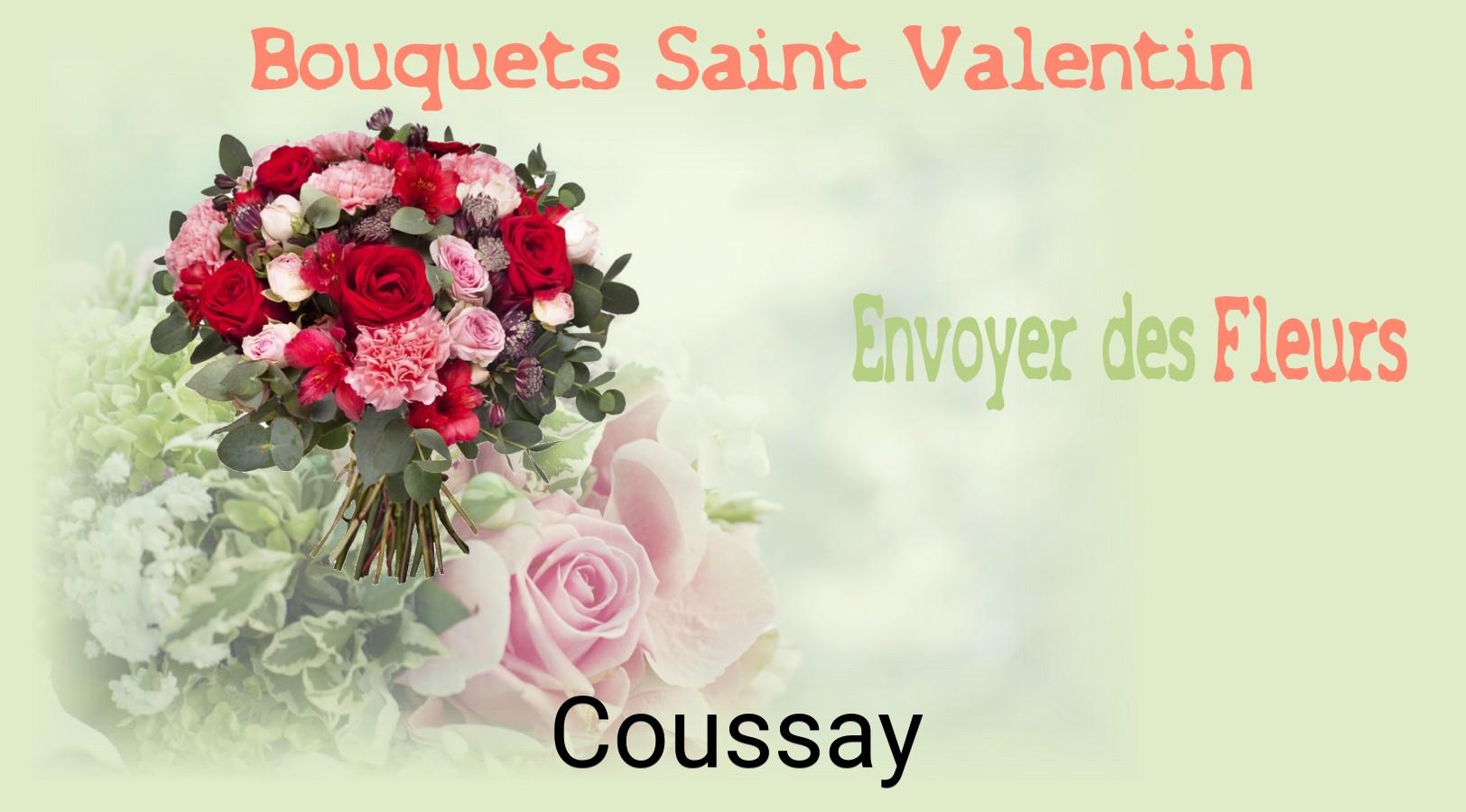 Roses de Saint-Valentin livrées à Coussay